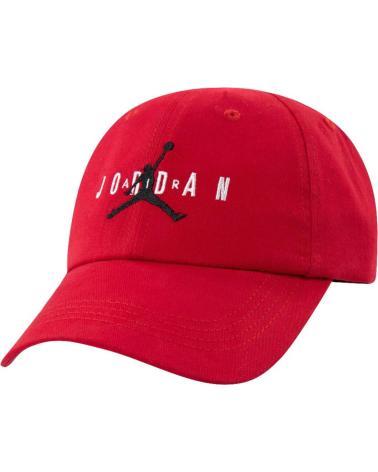 Inizio-JORDAN---9A0569R78---GORRA-100-ALGODON-CON-VISERA-CURVA-Y-CIERRE-RE-ROJO