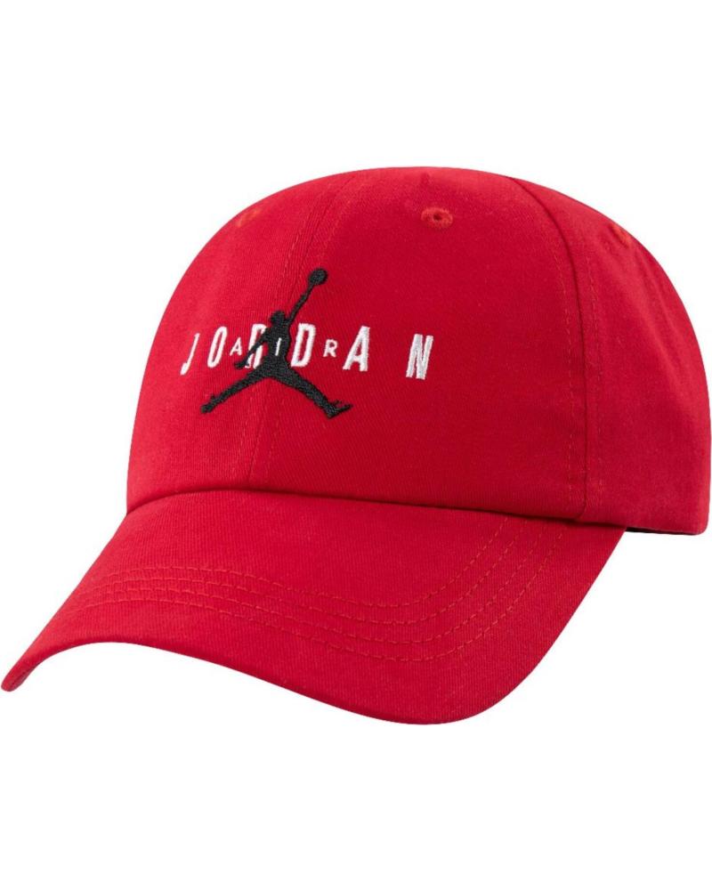 Accueil-JORDAN---9A0569R78---GORRA-100-ALGODON-CON-VISERA-CURVA-Y-CIERRE-RE-ROJO