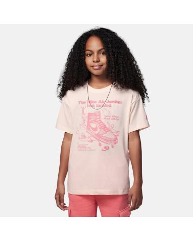 JORDAN CAMISETA MANGA CORTA NIKE EN COLOR ROSA