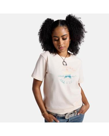 CONVERSE CAMISETA CONVERSE CHUCK TAYLOR WATERCOLOR 10027385-A03 ROSA