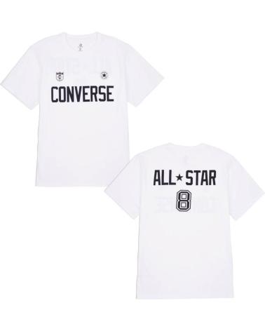 CONVERSE CAMISETA RETRO CHUCK SOCCER BLANCA 10027363-A02 BLANCO