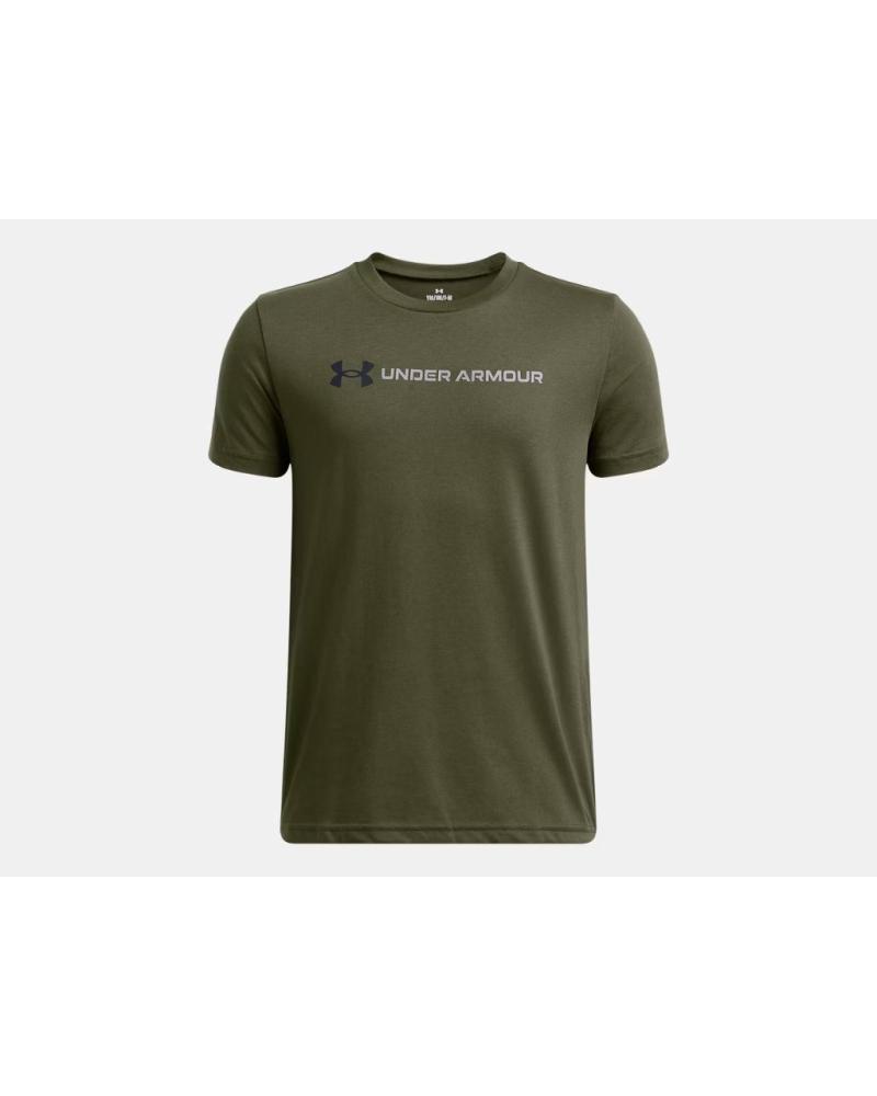 UNDER ARMOUR CAMISETA MANGA CORTA EN COLOR VERDE