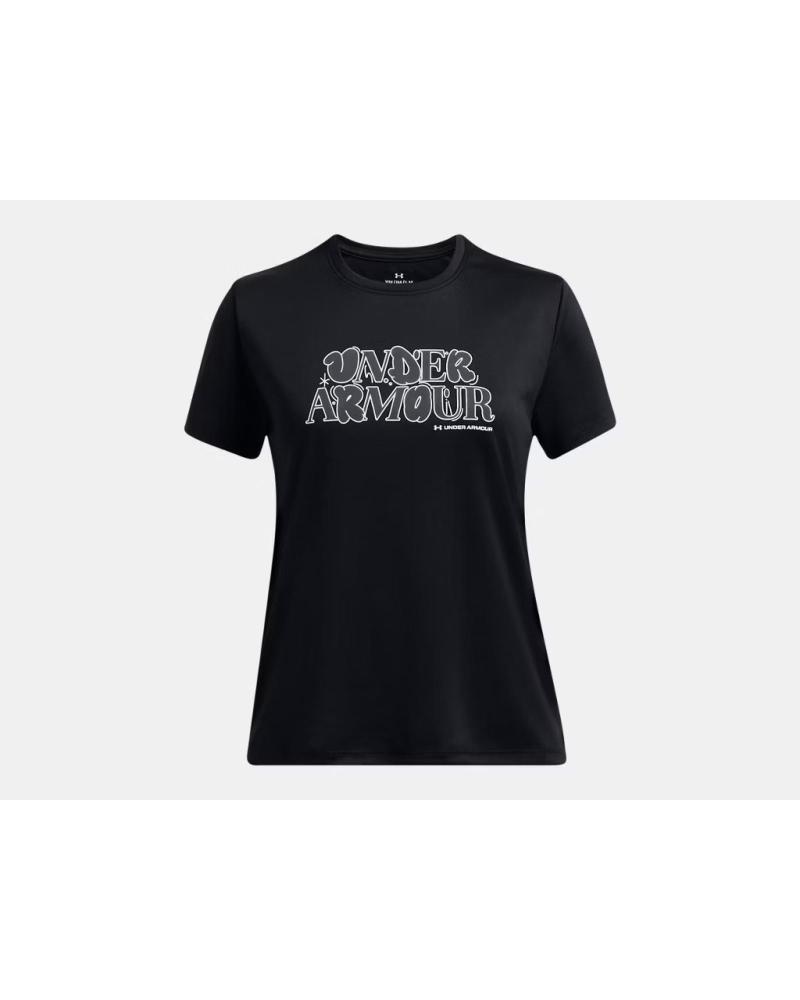 UNDER ARMOUR CAMISETA MANGA CORTA EN COLOR NEGRO