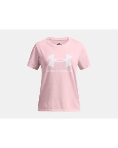 UNDER ARMOUR CAMISETA MANGA CORTA EN COLOR ROSA