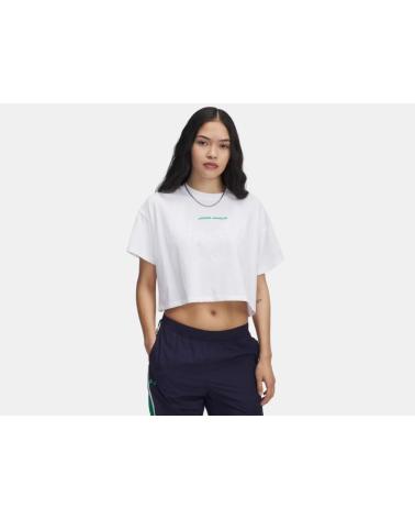 UNDER ARMOUR CAMISETA MANGA CORTA EN COLOR BLANCO