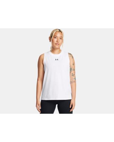CANOTTA UNDER ARMOUR RIVAL MUSCLE DA DONNA - BIANCO (RIF. 1383659100) BLANCO