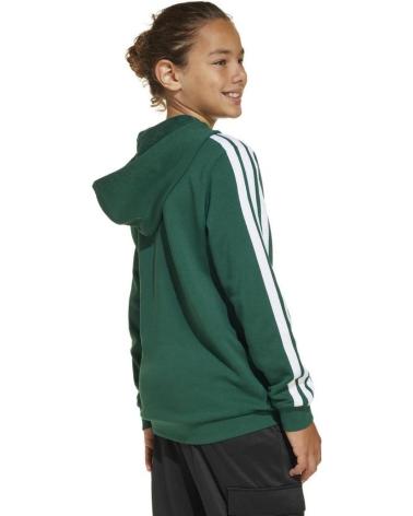 FELPA CON CAPPUCCIO ADIDAS CODES COLLEGIATE GRAPHIC JM7358 VERDE VERDE
