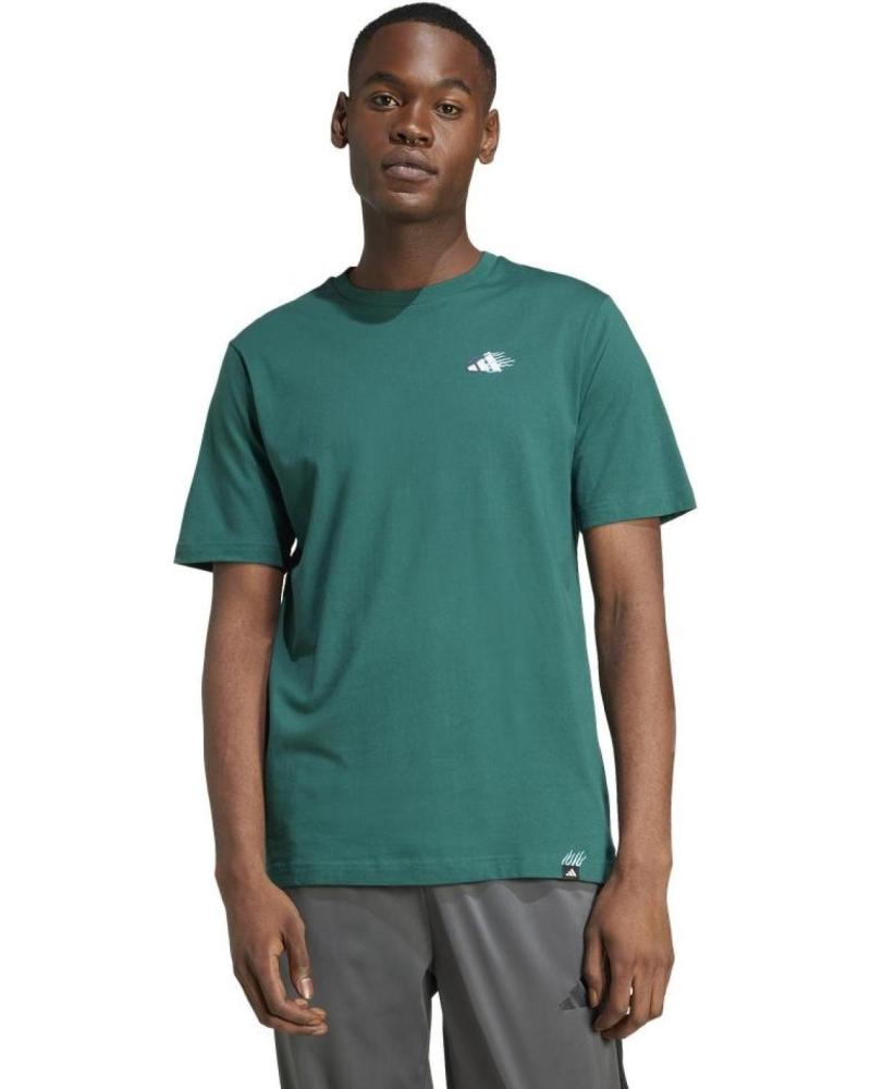 ADIDAS CAMISETA MANGA CORTA EN COLOR VERDE