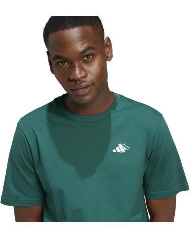ADIDAS CAMISETA MANGA CORTA EN COLOR VERDE