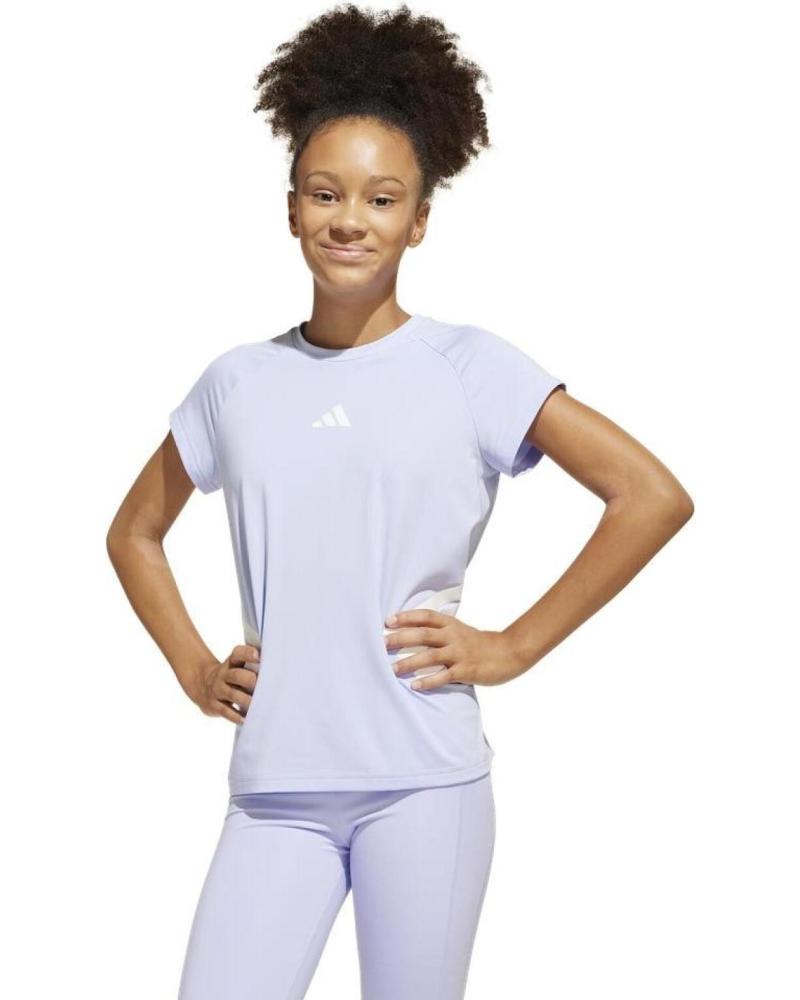 ADIDAS CAMISETA MANGA CORTA EN COLOR MORADO