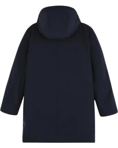 Accueil-SCALPERS---48680NAVY---PARKA-LARGA-CON-CAPUCHA---NINO-AZUL