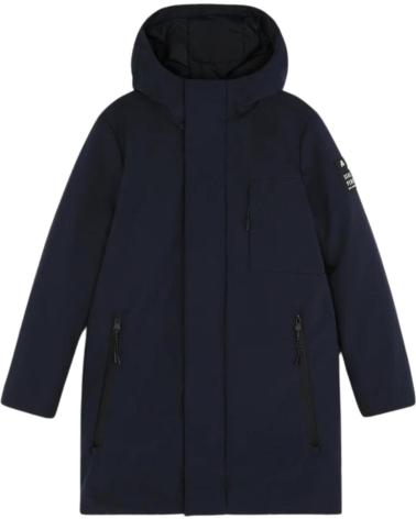 Accueil-SCALPERS---48680NAVY---PARKA-LARGA-CON-CAPUCHA---NINO-AZUL