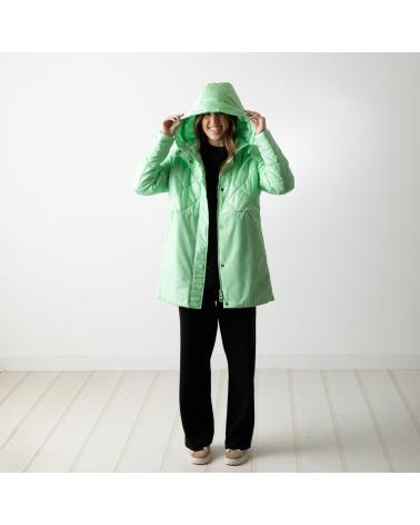 PARKA CORTO IMBOTTITO WHY NOT COLLECTION W22490347 VERDE VERDE