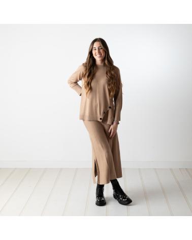 WHY NOT COLLECTION FALDAS EN COLOR BEIGE