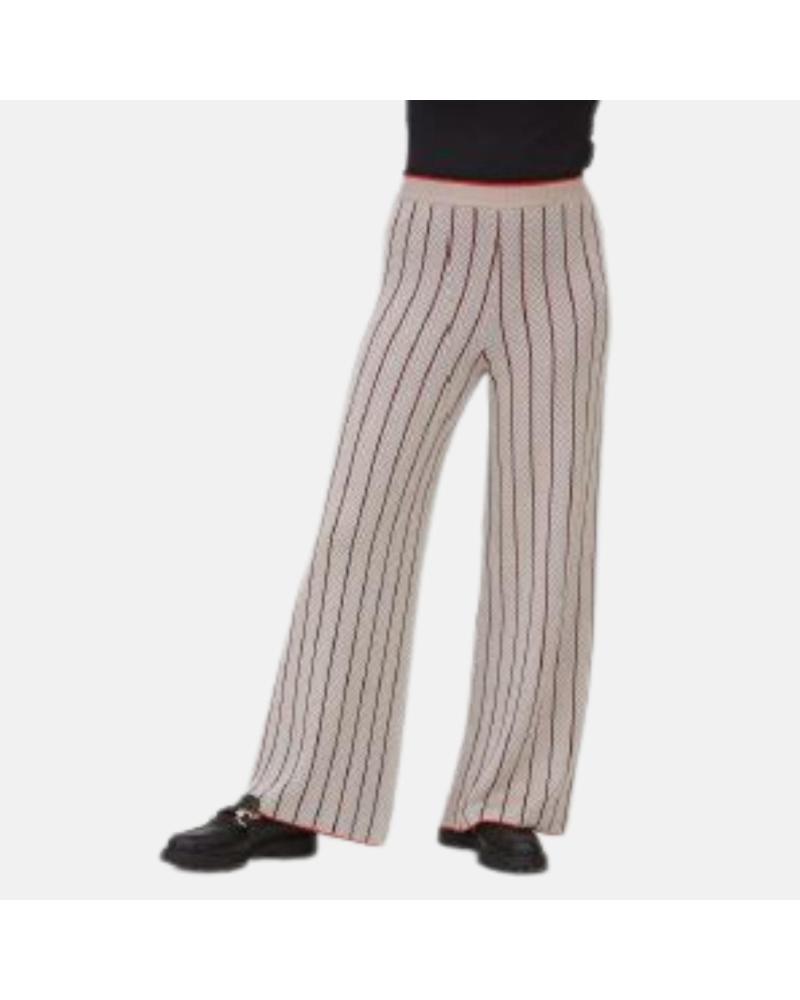 WHY NOT COLLECTION PANTALONES EN COLOR PIEDRA
