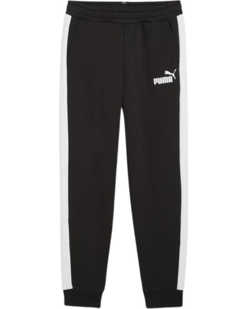 PUMA PANTALON CHANDAL EN COLOR NEGRO