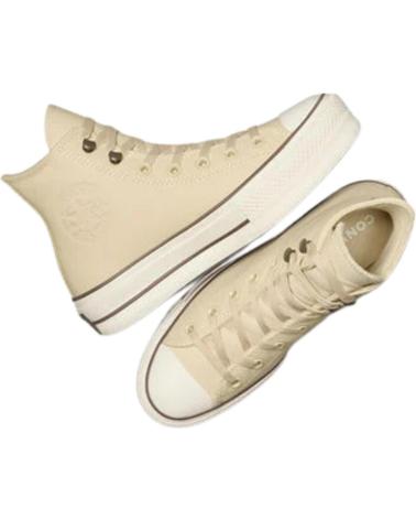 CONVERSE CHUCK TAYLOR ALL STAR LIFT PLATFORM A11158C - BEIGE SNEAKERS BEIGE