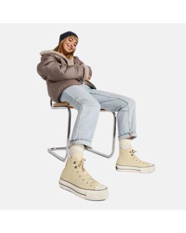 CONVERSE CHUCK TAYLOR ALL STAR LIFT PLATFORM A11158C - BEIGE SNEAKERS BEIGE