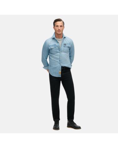SUPERDRY CAMISAS EN COLOR AZUL