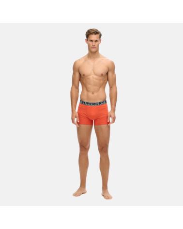 SUPERDRY CONFEZIONE DA 3 BOXER IN COTONE M3110452A13A NERO NEGRO