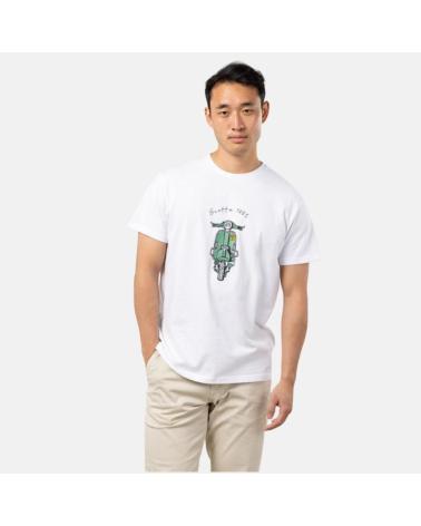 SCOTTA CAMISETA MANGA CORTA EN COLOR BLANCO