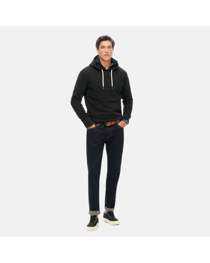 SUPERDRY SUDADERAS EN COLOR NEGRO