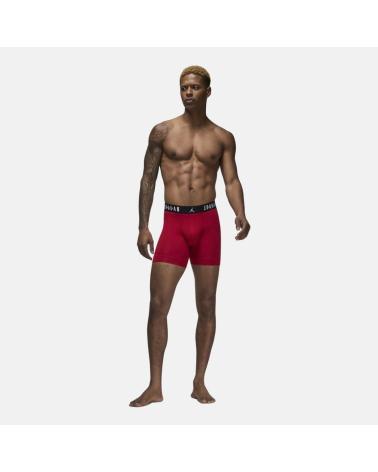 JORDAN FLIGHT JM0622-H24 - CONFEZIONE 3 BOXER UOMO ROSSI ROJO