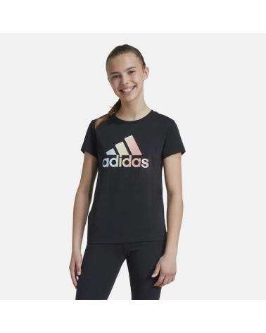 Accueil-ADIDAS---JH1242-–-CAMISETA-NEGRA-DE-MANGA-CORTA---NINA-NEGRO