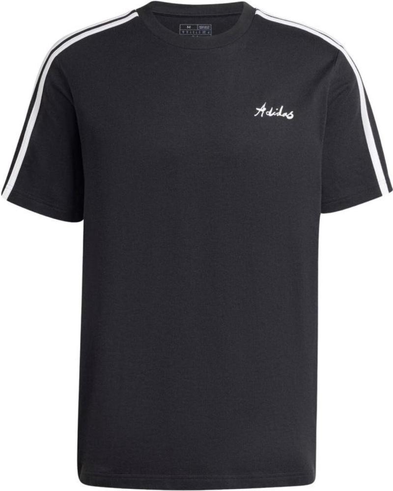 Accueil-ADIDAS---IZ1172-–-CAMISETA-NEGRA-DE-MANGA-CORTA---HOMBRE-NEGRO