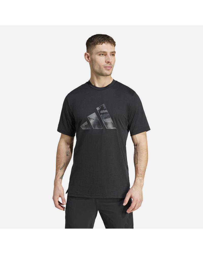 ADIDAS CAMISETA MANGA CORTA EN COLOR NEGRO