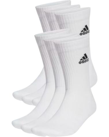 Inicio-ADIDAS---CUSHIONED-SPORTSWEAR-HT3453---PACK-DE-6-PARES-DE-CALCETINE-BLANCO
