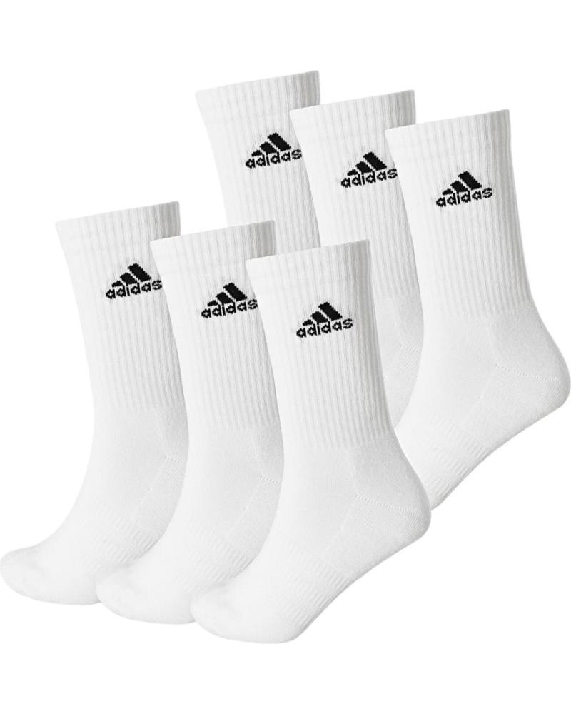 Inicio-ADIDAS---CUSHIONED-SPORTSWEAR-HT3453---PACK-DE-6-PARES-DE-CALCETINE-BLANCO