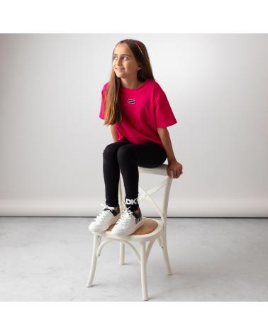T-SHIRT DKNY MANICA CORTA ROSA D6021249N ROSA