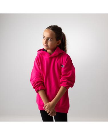 SWEAT DKNY D6020749N UNISEXE ENFANTS ROSE 100% COTON ROSA
