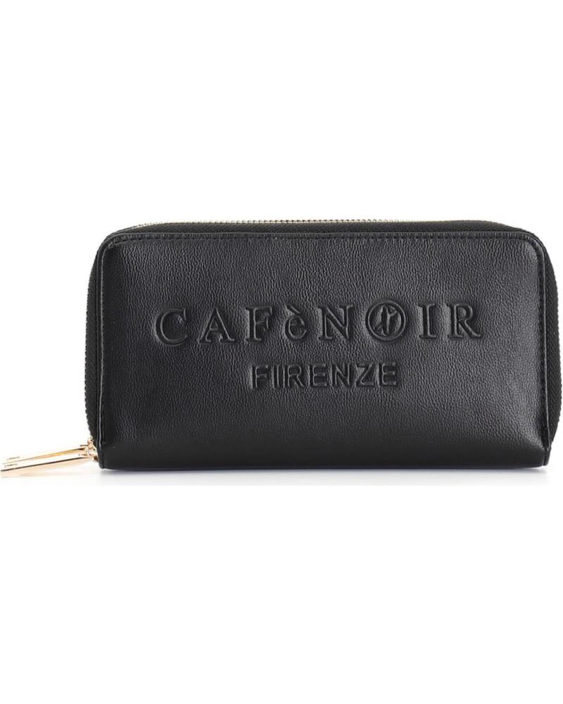 Inizio-CAFENOIR-CAFENOIR---C4AG0504N001---CARTERA-CON-LOGO-EN-RELIEVE-Y-CREM-NEGRO