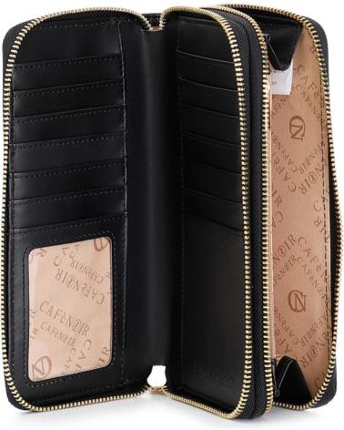 Inizio-CAFENOIR-CAFENOIR---C4AG0504N001---CARTERA-CON-LOGO-EN-RELIEVE-Y-CREM-NEGRO