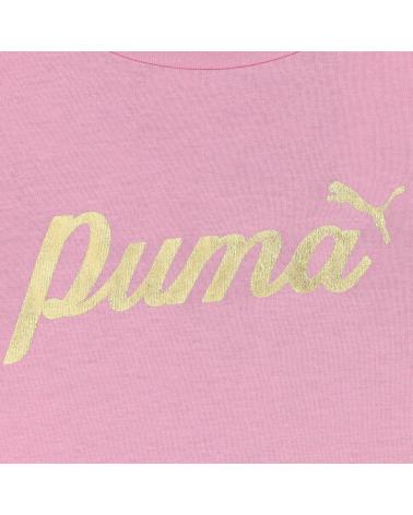 PUMA CAMISETA DE MANGA CORTA EN PARA NINAS ROSA