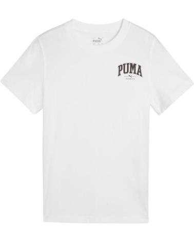 Accueil-PUMA-–-SQUAD-682773-02-–-CAMISETA-DE-MANGA-CORTA---NINO-BLANCO