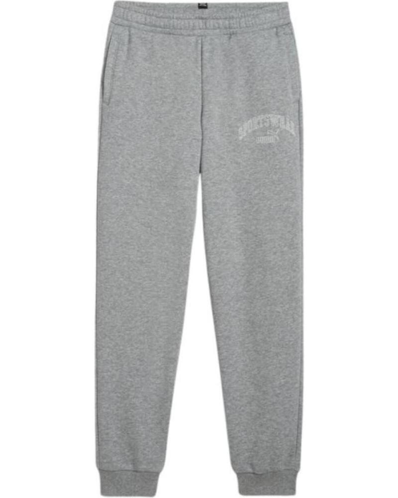 PUMA PANTALON CHANDAL EN COLOR GRIS