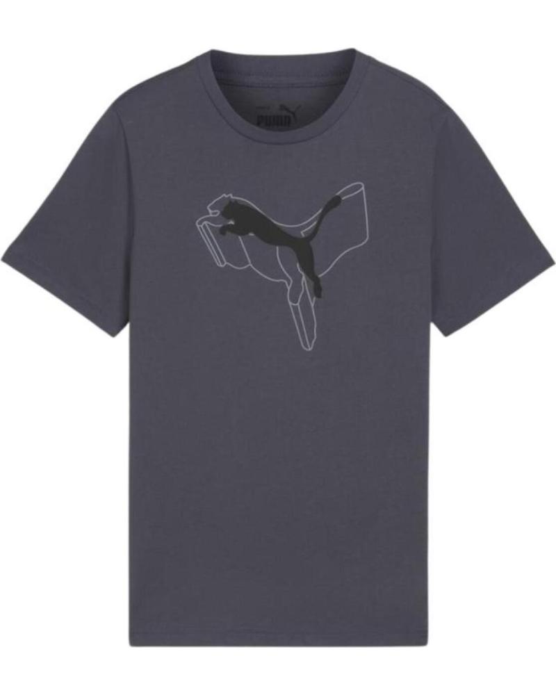 PUMA CAMISETA MANGA CORTA EN COLOR GRIS