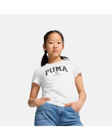 PUMA CAMISETA MANGA CORTA EN COLOR BLANCO