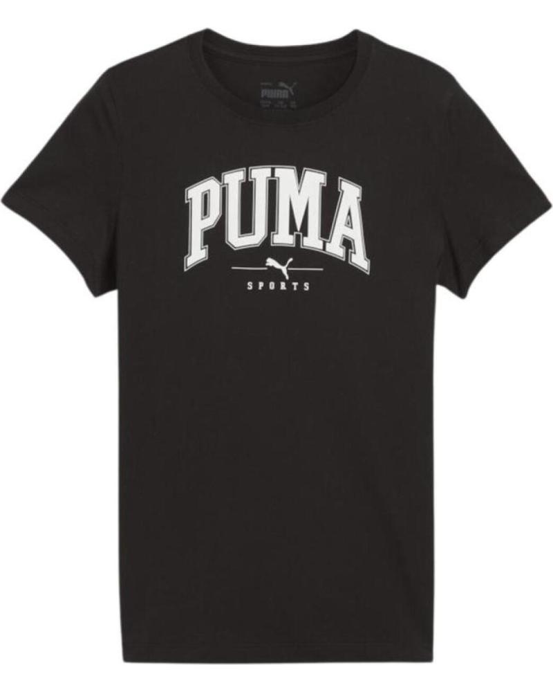 Accueil-PUMA-–-SQUAD-681779-01-–-CAMISETA-NEGRA-DE-MANGA-CORTA---NINA-NEGRO