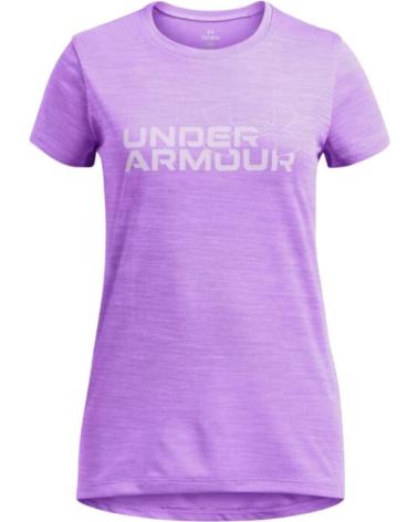UNDER ARMOUR CAMISETA MANGA CORTA EN COLOR MORADO