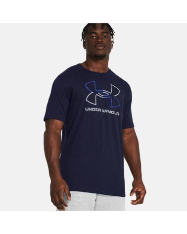 UNDER ARMOUR CAMISETA MANGA CORTA EN COLOR AZUL