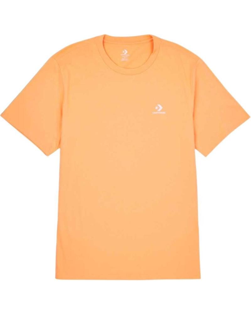 CONVERSE CAMISETA MANGA CORTA EN COLOR NARANJA