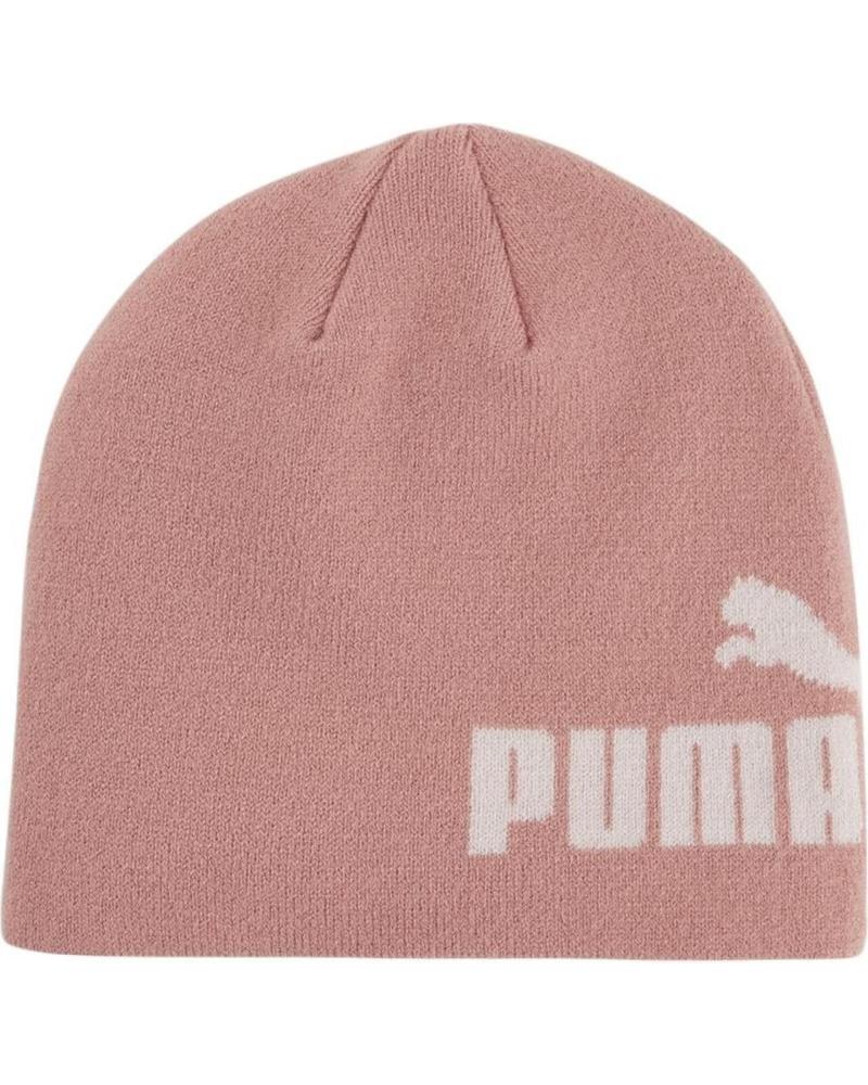 Accueil-PUMA---ESSENTIALS-LOGO-025697-02---GORRO-DE-PUNTO-COLOR-MELOCOTON-ROSA