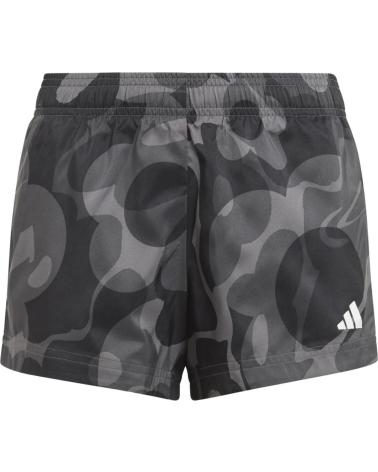 PANTALÓN CORTO ADIDAS ESSENTIALS SEASONAL PRINT IA3022 NEGRO PARA NIÑA NEGRO