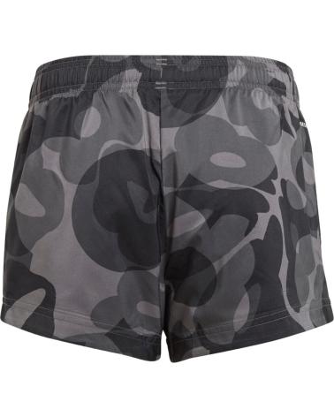 ADIDAS ESSENTIALS SEASONAL PRINT IA3022 BLACK SHORTS FOR GIRLS NEGRO