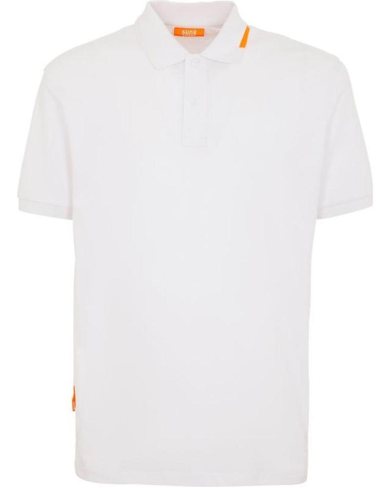 Accueil-SUNS---FEDERICO-TAG-PLSA1002UV2---POLO-DE-MANGA-CORTA---HOMBRE-BLANCO