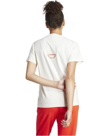 Accueil-ADIDAS---EMBROIDERED-IS4287---CAMISETA-DE-MANGA-CORTA---MUJER-BLANCO
